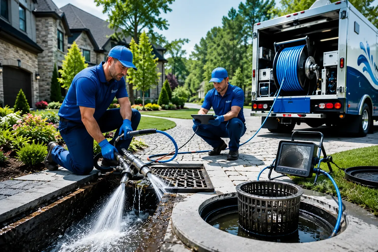 Local outdoor drain cleaning professionals in Bacliff, TX