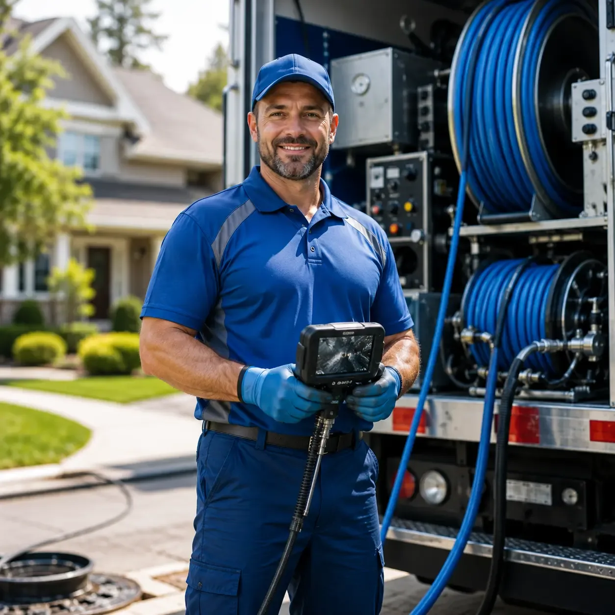 Local outdoor drain cleaning specialists in Bacliff, TX